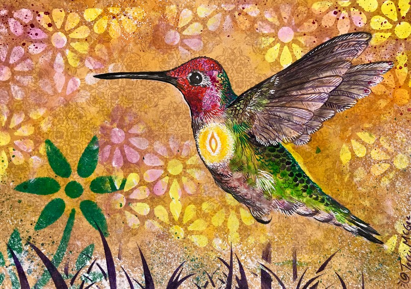 InnerLight Hummingbird15 5x7 paper