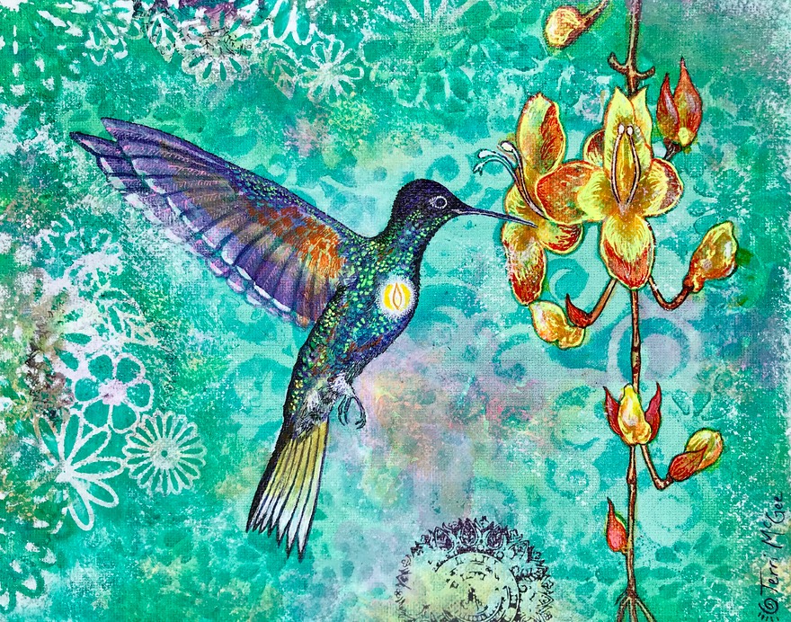 InnerLight_Hummingbird2_8x10_canvas